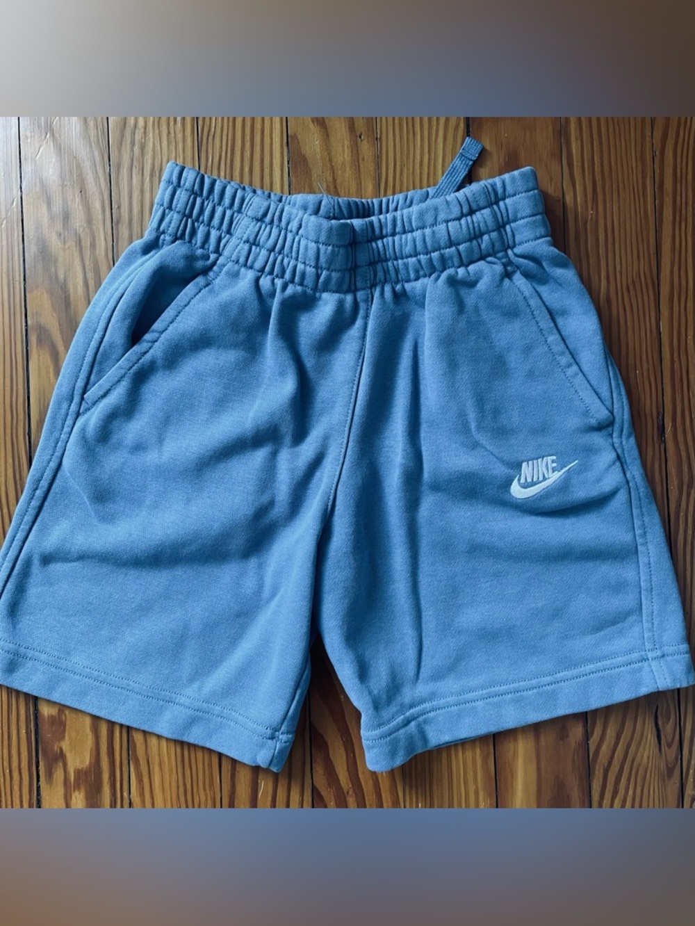 Nike Light Blue Sportswear Club Fleece Kids Shorts